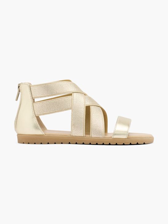Graceland Sandal Gold 88155 1