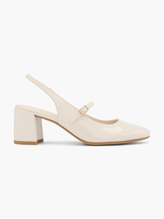 Graceland Slingpumps Beige 60473 1