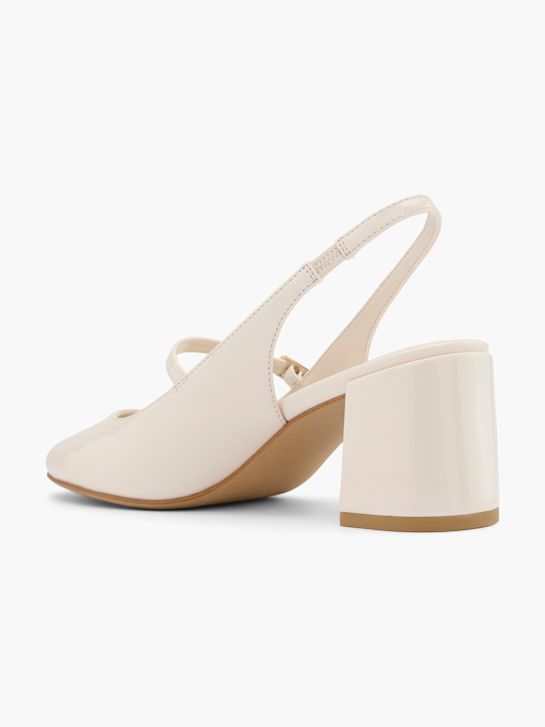 Graceland Slingpumps Beige 60473 3