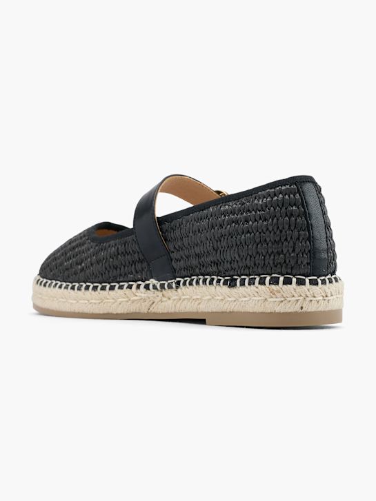 Graceland Espadrile Črna 60514 3
