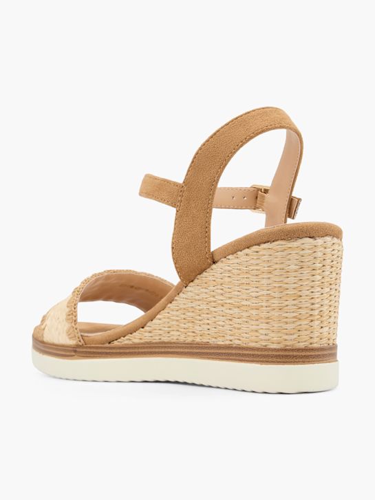 Graceland Sandalo con tacco Beige 69376 3