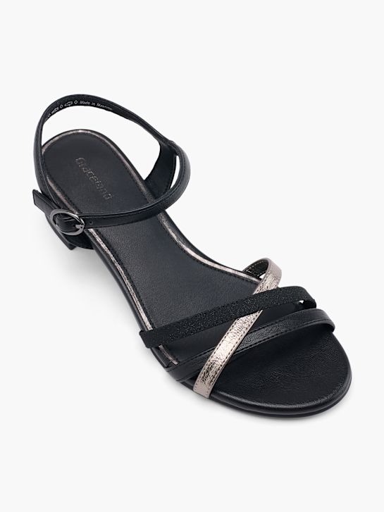 Graceland Sandale Noir 60816 2