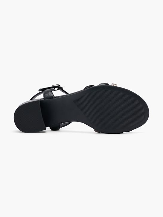 Graceland Sandale Noir 60816 4