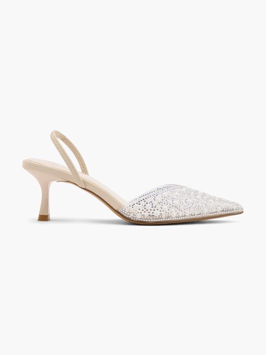 Catwalk Slingback heel Silver 60835 1