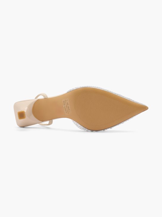 Catwalk Slingback heel Silver 60835 4