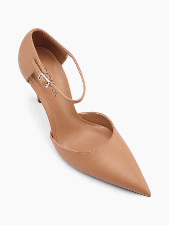 Catwalk Czółenka Nude 60910 2