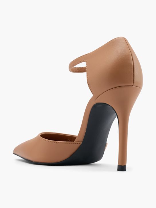 Catwalk Czółenka Nude 60910 3