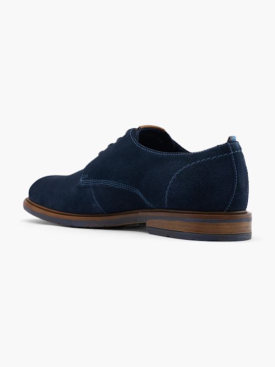 AM SHOE Stringata Blu 60924 3