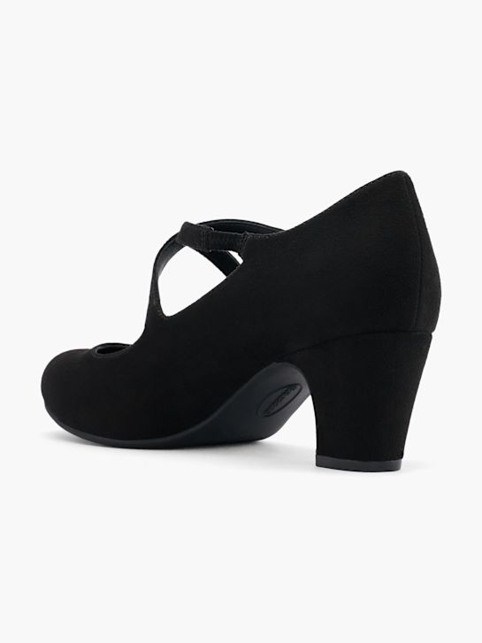 Graceland Pump med spänne Svart 60964 3