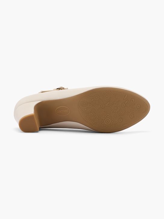 Graceland Spangenpumps Offwhite 60965 4