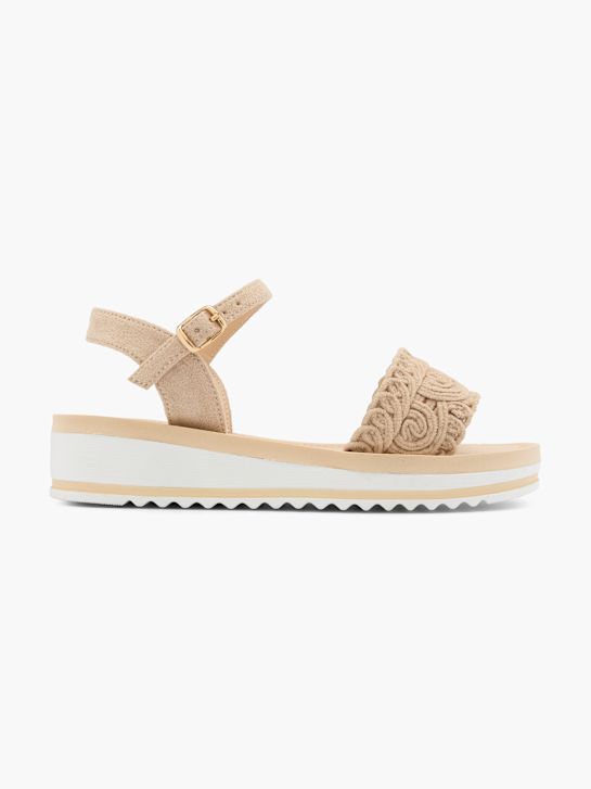 Graceland Sandale Taupe 61170 1