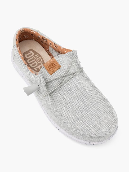 HEYDUDE Mocassino Grigio 61173 2