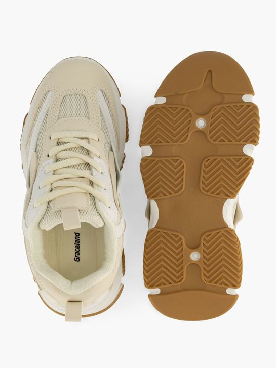Graceland Sneakersy Beżowy 108263 3