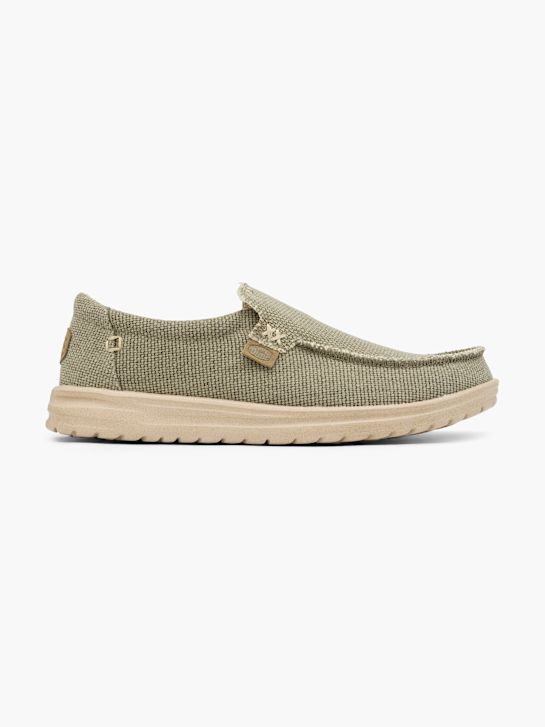 HEYDUDE Mocassins Kaki 61413 1