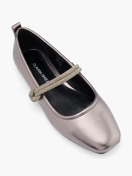 Claudia Ghizzani Ballerina Silber DEICHMANN