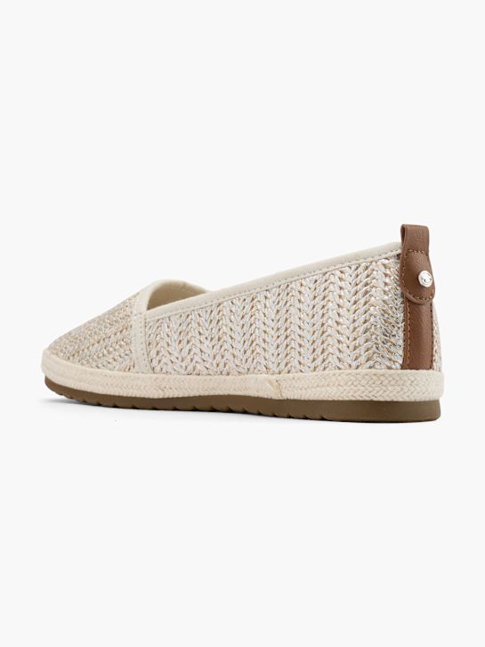 TOM TAILOR Espadrilles arany 61587 3