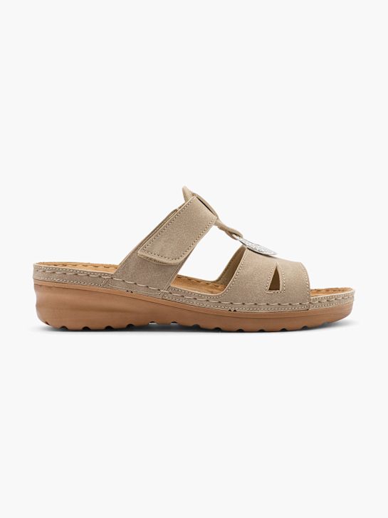 Easy Street Zapatillas de casa abiertas Beige 61641 1