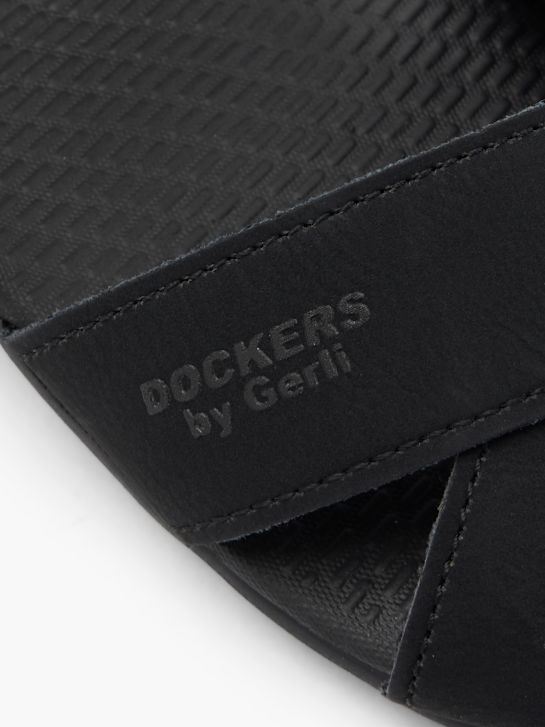 Dockers Sandale Schwarz 61876 5
