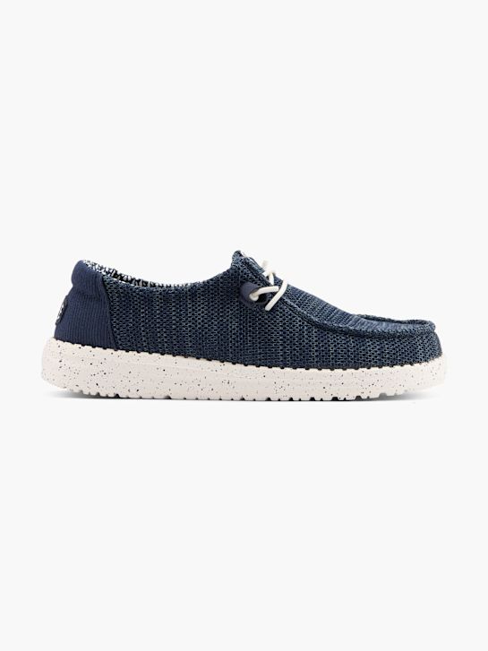 HEYDUDE Mokassin Blau 61671 1