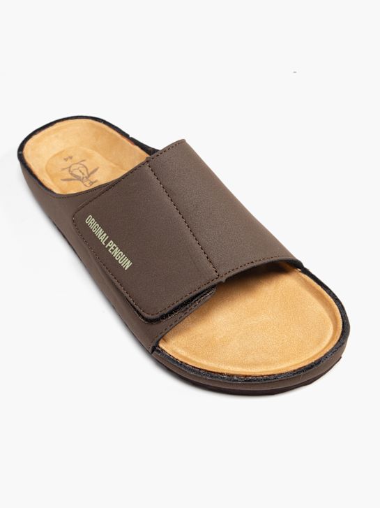 Original Penguin Footbed sandal Brown 89860 2