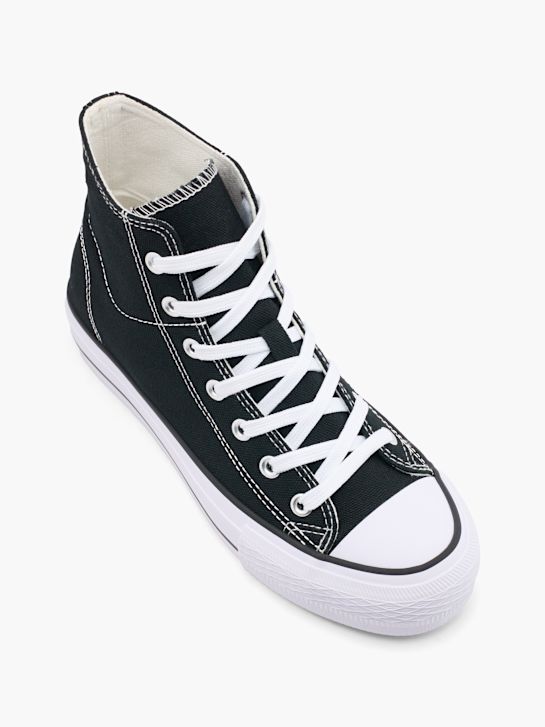 Vty Sneakersy za kostkę Czarny 61881 2