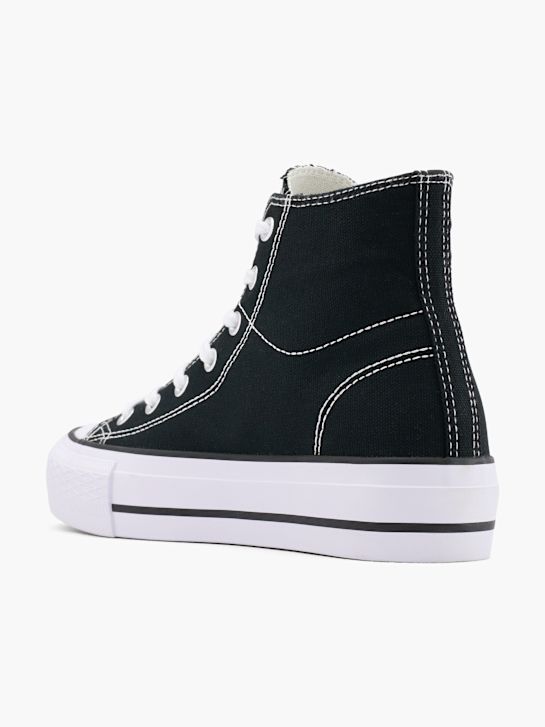 Vty Sneakersy za kostkę Czarny 61881 3