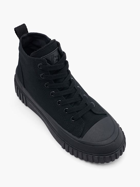 Vty Sneakersy za kostkę Czarny 61882 2