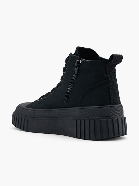 Vty Sneakersy za kostkę Czarny 61882 3