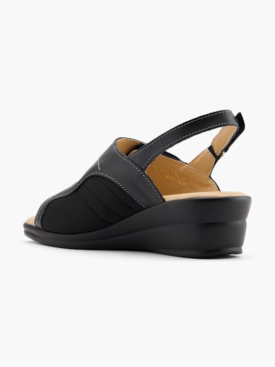 Medicus Sandalette Schwarz 69502 3