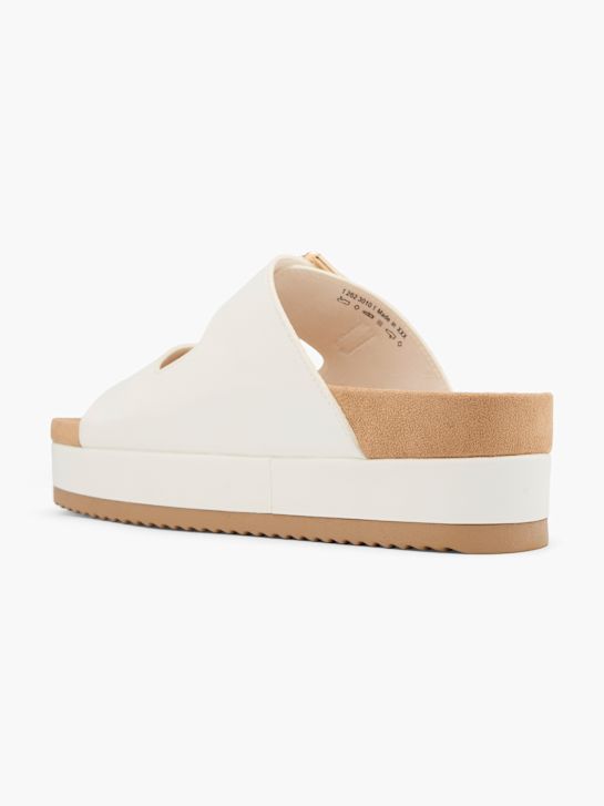 Graceland Ciabatta con plantare profondo Bianco 62089 3