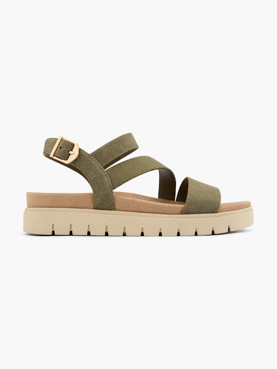 Graceland Sandalias Caqui 62141 1
