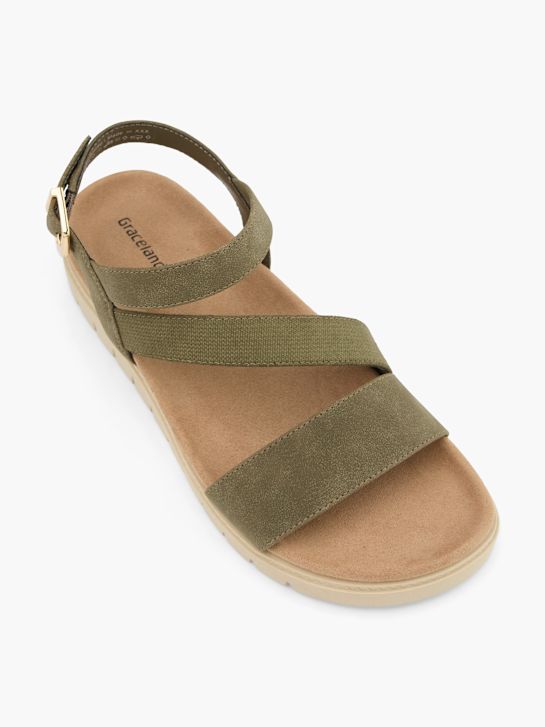 Graceland Sandalias Caqui 62141 2