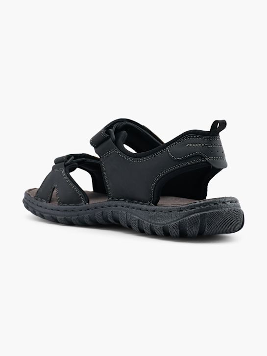 AM SHOE Sandale Crna 62289 3
