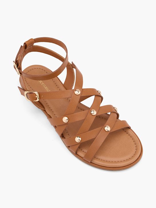 Graceland Sandale Cognac 62283 2