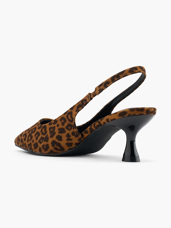 Catwalk Slingback heel Brown 89892 3
