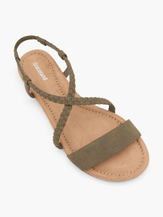 Graceland Sandal Khaki 62486 2