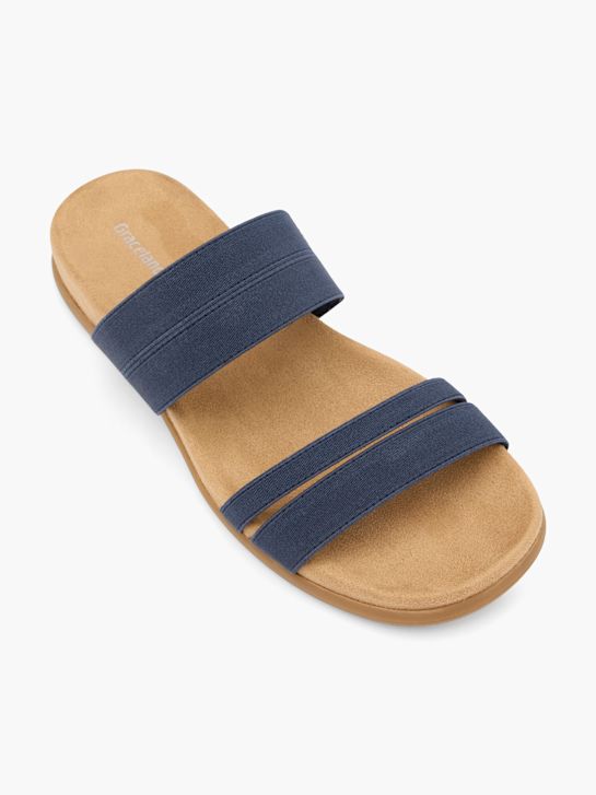Graceland Flache Pantolette Blau 62490 2