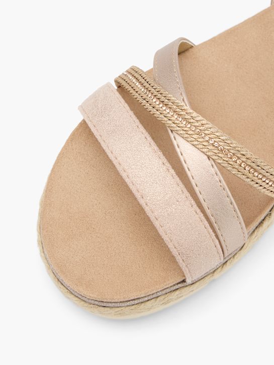 TOM TAILOR Sandale Ecru 62546 5