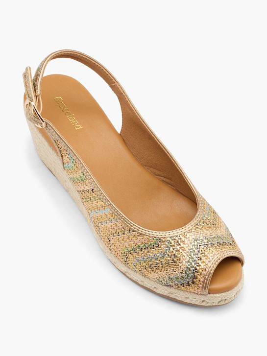 Graceland Zapatos abiertos de tacón Oro 69375 2