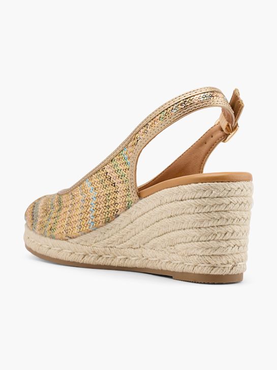Graceland Zapatos abiertos de tacón Oro 69375 3