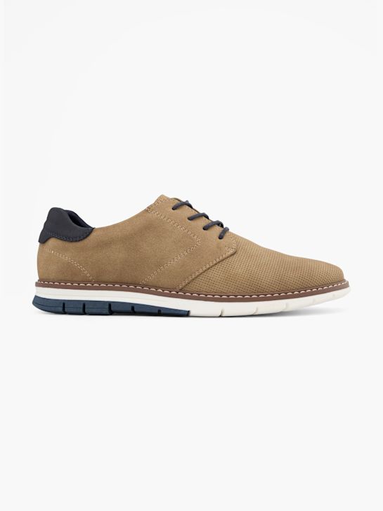 AM SHOE Společenská obuv Hnědá 62579 1