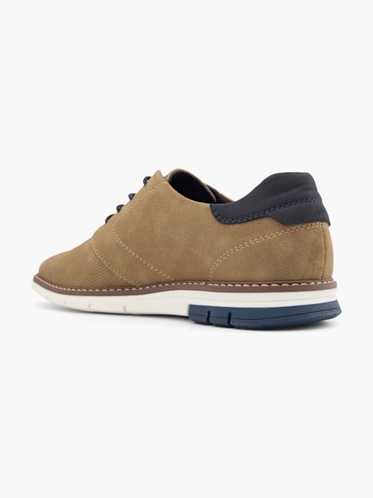 AM SHOE Společenská obuv Hnědá 62579 3