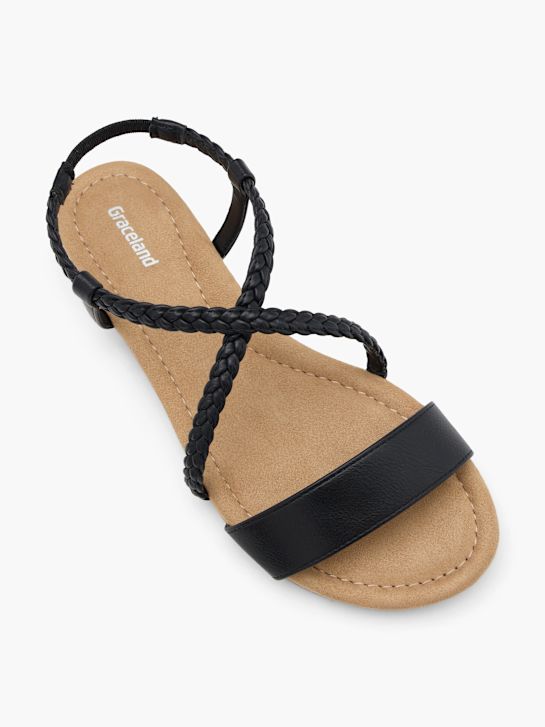Graceland Sandalia Negro 62817 2