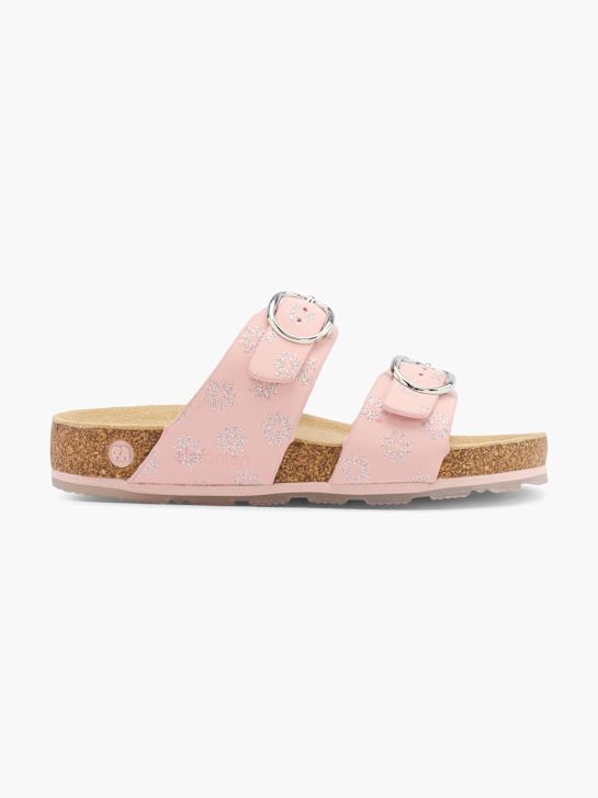 elefanten Tieffuß Pantolette Rosa 63077 1