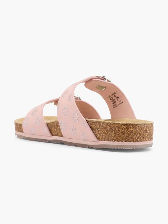 elefanten Tieffuß Pantolette Rosa 63077 3