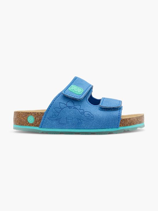 elefanten Tieffuß Pantolette Blau 63078 1