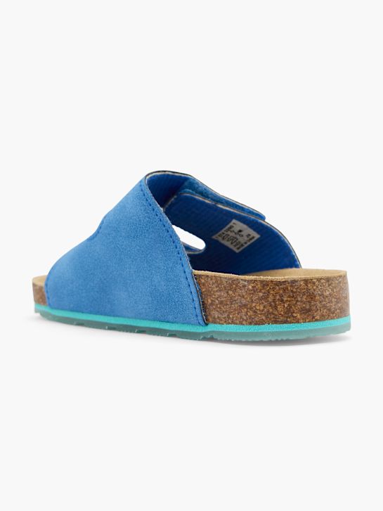 elefanten Tieffuß Pantolette Blau 63078 3