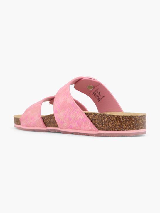 elefanten Tieffuß Pantolette Fuchsia 63079 3