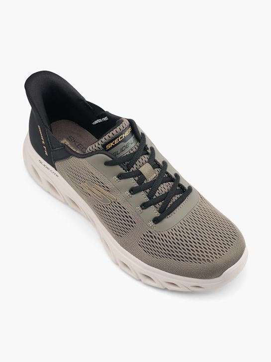 Skechers Slip-on obuv Šedohnědá 62852 2