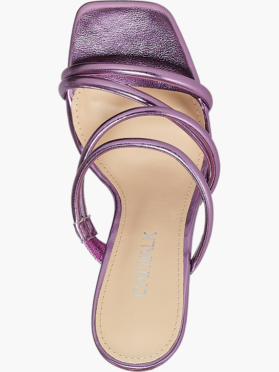 Catwalk Topuklu sandalet Pembe 73976 2